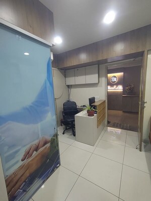 Bathroom in  Office Space at Shyamal – for Rent