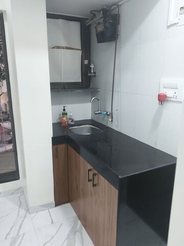 Kitchen in 1 RK Apartment at Vile Parle East – for Rent