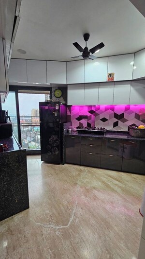 Kitchen in 2 BHK Apartment at Hubtown Aastha, Walkeshwar – for Sale