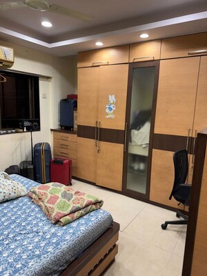 Living Room in 2 BHK Apartment at Shree Samarth Prabhadevi, Prabhadevi – for Rent