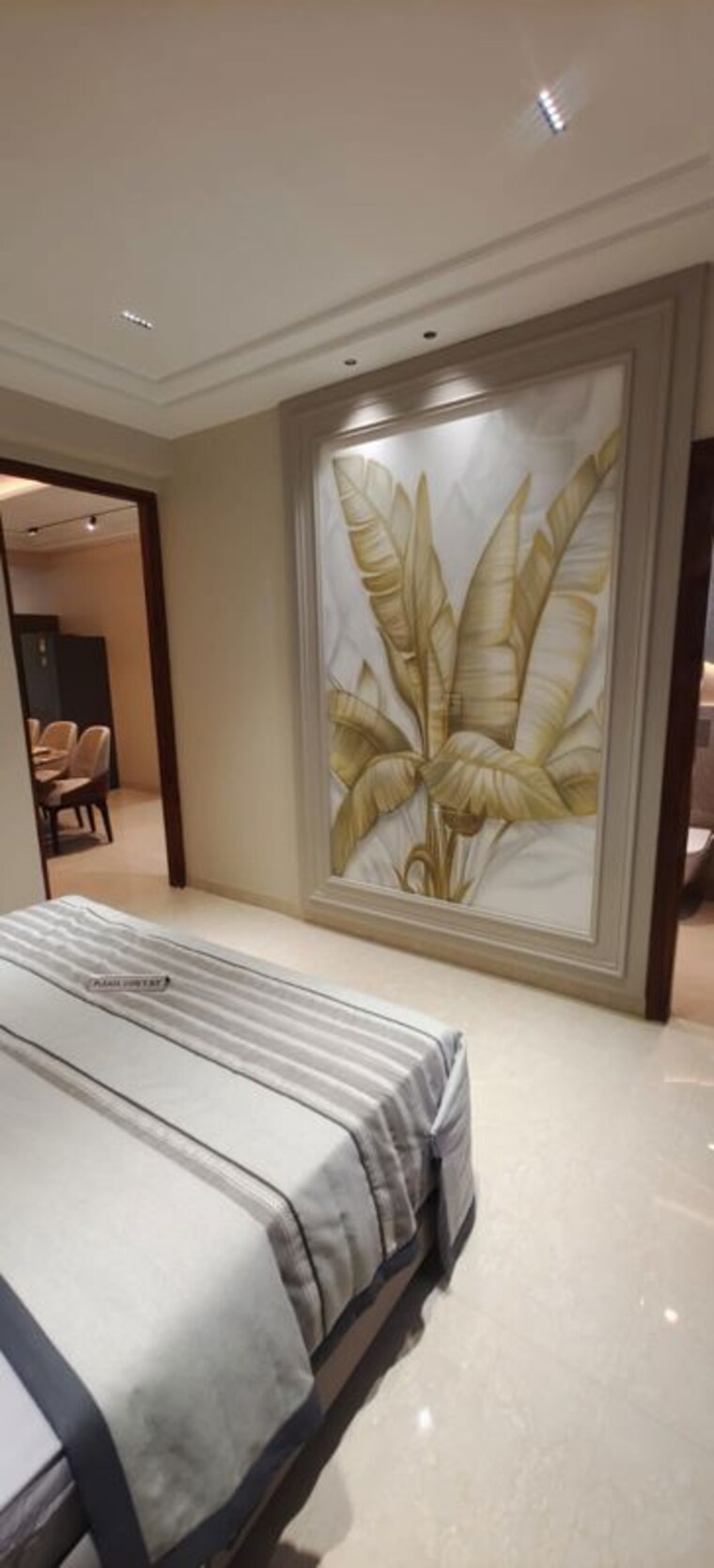 Bedroom, skyline-elevate 3 Bedroom 1700 Sq.Ft. Apartment In Ramgarh Bhudda Zirakpur 10071641