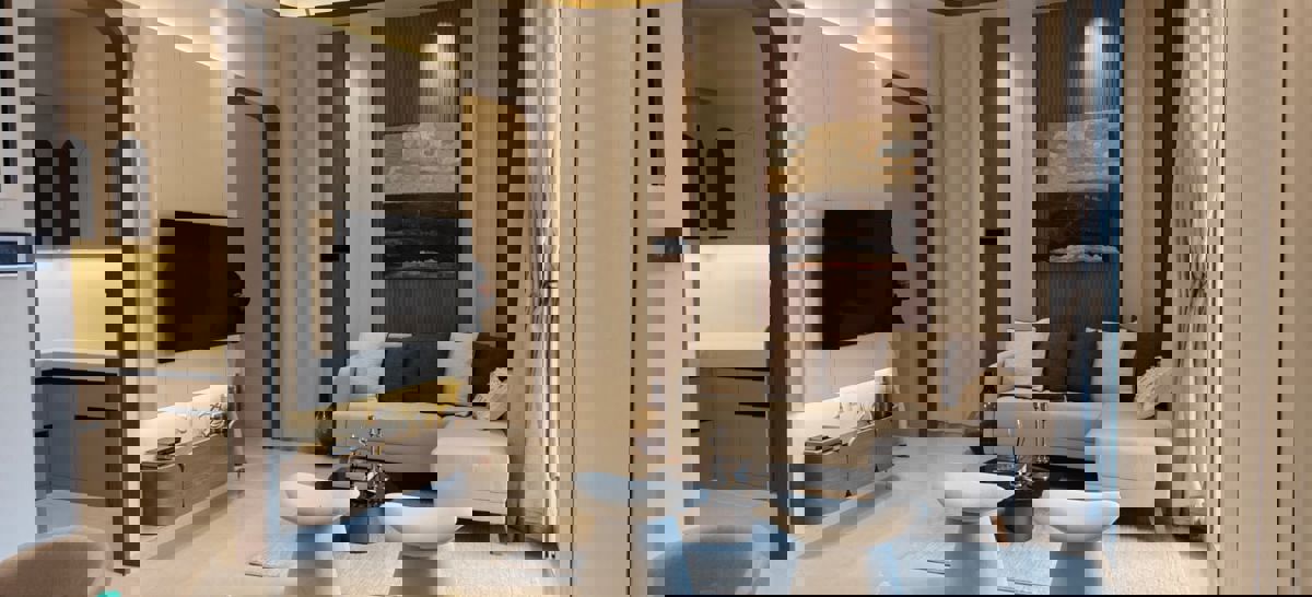 3 BHK + Pooja Room 1018 Sq.Ft. Apartment in Kamdhenu The Astria