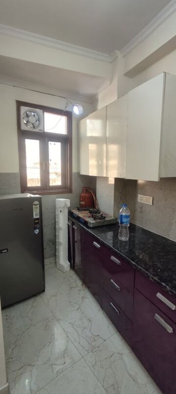 Kitchen in 2 BHK Builder Floor at Saket – for Rent
