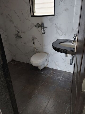 Bathroom in 2 BHK Apartment at Nyati Esplanade, Bavdhan – for Rent
