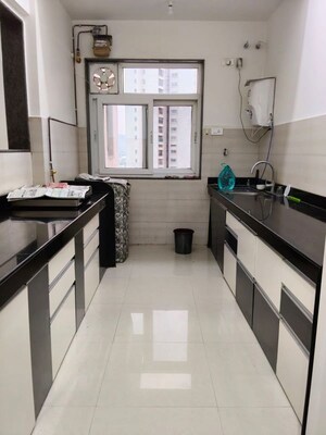 Kitchen in 2 BHK Apartment at K Raheja Vistas Premiere, Mohammadwadi – for Rent