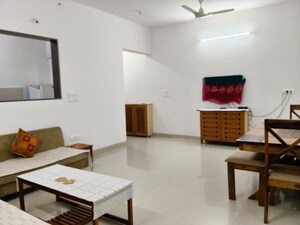 Living Room in 2 BHK Apartment at K Raheja Vistas Premiere, Mohammadwadi – for Rent