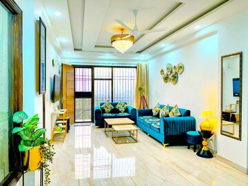 Living Room in 4 BHK Builder Floor at Vasant Kunj – for Rent