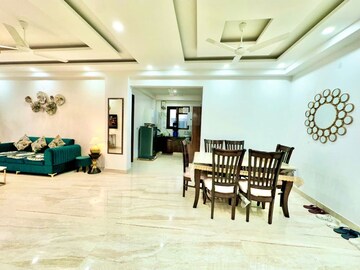 Living Room in 4 BHK Builder Floor at Vasant Kunj – for Rent