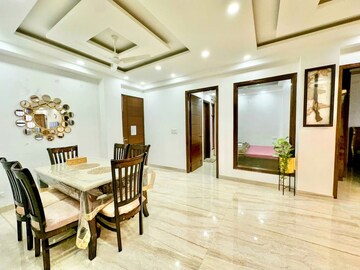 Dining area in 4 BHK Builder Floor at Vasant Kunj – for Rent