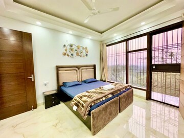 Bedroom in 4 BHK Builder Floor at Vasant Kunj – for Rent