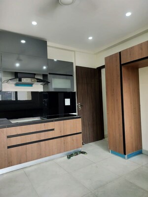 Kitchen in 4 BHK Builder Floor at Ansal Sushant Lok I, Sector 43 – for Sale