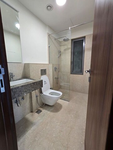Bathroom in 3 BHK Apartment at Piramal Mahalaxmi, Mahalaxmi – for Rent