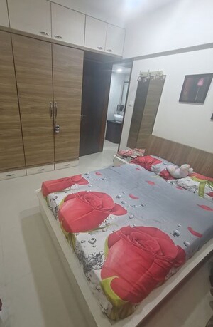 Bedroom in 2 BHK Apartment at K Raheja Reserve, Mohammadwadi – for Rent