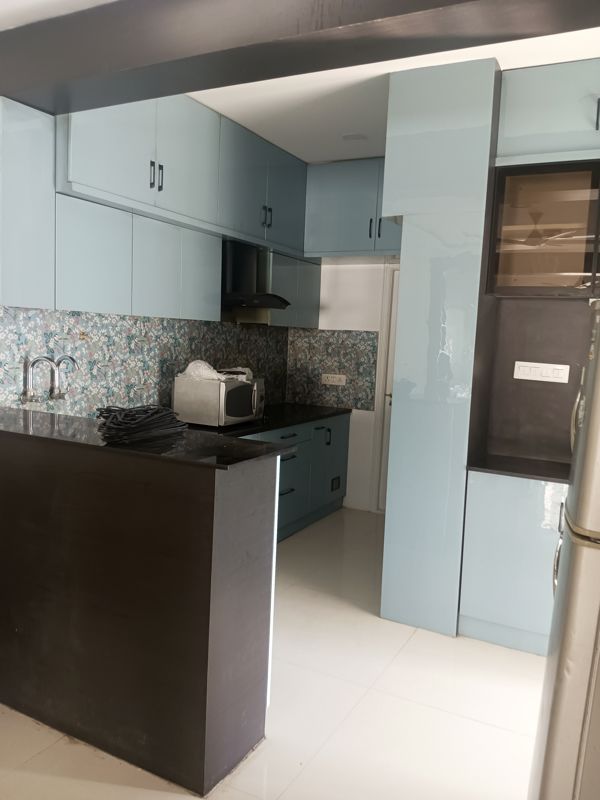 Kitchen in 3 BHK Apartment at Narsingi – for Sale