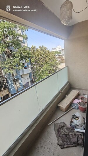 Balcony in 2 BHK Apartment at Govinda CHS, Kondhwa – for Sale