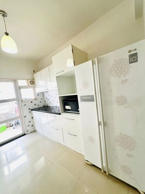 Kitchen in 3 BHK Apartment at NCC Nagarjuna Meadows, Yelahanka – for Rent