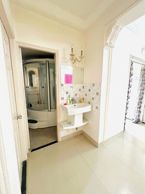 Bathroom in 3 BHK Apartment at NCC Nagarjuna Meadows, Yelahanka – for Rent