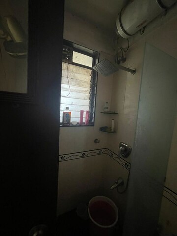 Bathroom in 3 BHK Apartment at Lake Home, Powai – for Rent