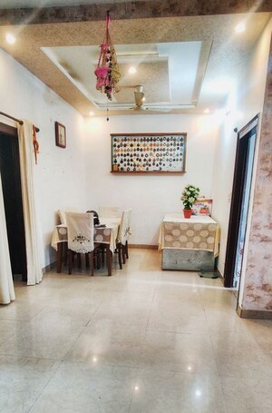 Living Room in 3 BHK Builder Floor at Dhakoli – for Sale