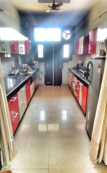 Kitchen in 3 BHK Builder Floor at Dhakoli – for Sale