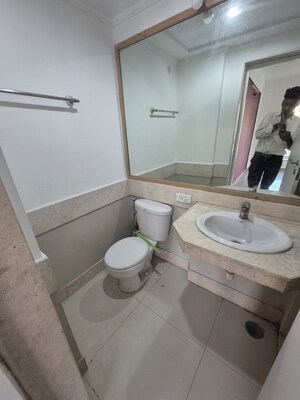 Bathroom in 2 BHK Apartment at Hiranandani Villa Grand, Ghodbunder Road – for Rent