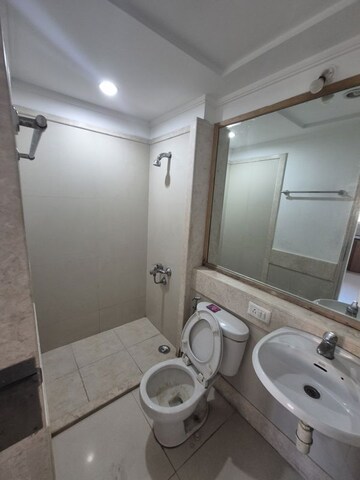 Bathroom in 2 BHK Apartment at Hiranandani Villa Grand, Ghodbunder Road – for Rent