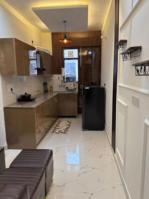 Kitchen in 1 BHK Builder Floor at Vip Road – for Rent