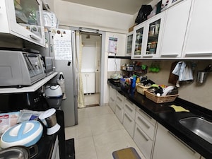 Kitchen in 2 BHK Apartment at Mahavir Universe, Bhandup West – for Sale