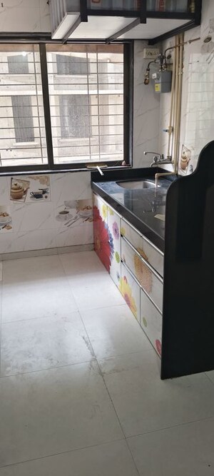 Kitchen in 1 BHK Apartment at Pawan Putra Building, Parel – for Rent