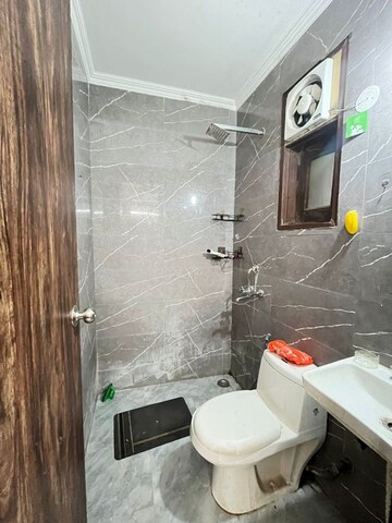 Bathroom in 2 BHK Builder Floor at Neb Sarai – for Rent
