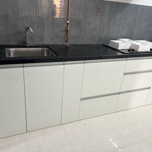 Kitchen in 3 BHK Apartment at Pride World City Wellington, Madhav Nagar – for Rent