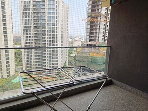 Balcony in 3 BHK Apartment at Rustomjee Oriana, Bandra East – for Sale