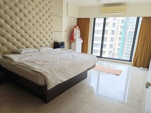 Bedroom in 3 BHK Apartment at Rustomjee Oriana, Bandra East – for Sale