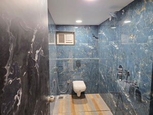 Bathroom in 4 BHK Apartment at Lanco Hills Hanging Gardens Villas, Manikonda – for Rent