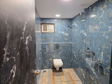 Bathroom in 4 BHK Apartment at Lanco Hills Hanging Gardens Villas, Manikonda – for Rent