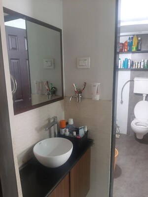 Bathroom in 2 BHK Apartment at Ulwe Sector 3 – for Rent