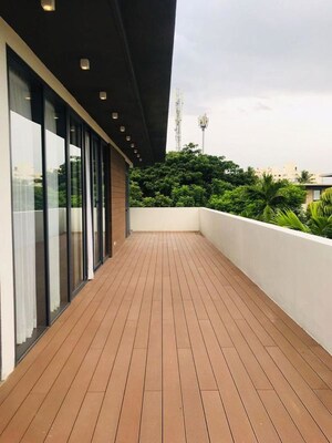 Balcony in 5 BHK Villa at Embassy Boulevard, Yelahanka – for Rent