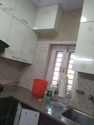 Staircase in 2 BHK Independent House at Sector 16 – for Rent