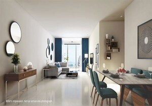 Living Room in 1 BHK Apartment at Kharghar – for Sale
