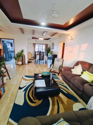 Living Room in 3 BHK Apartment at Khar West – for Rent