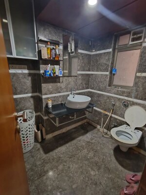 Attached Bathroom in 3 BHK Apartment at Khar West – for Rent