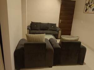 Bedroom in 1 BHK Builder Floor at Ansal Sushant Lok I, Sector 43 – for Rent