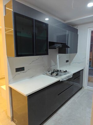 Kitchen in 4 BHK Builder Floor at Ansal Sushant Lok I, Sector 43 – for Rent