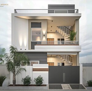 3.5 BHK Villa – Exterior View View at Kalpana Eco World, Mohanlalganj - for Sale