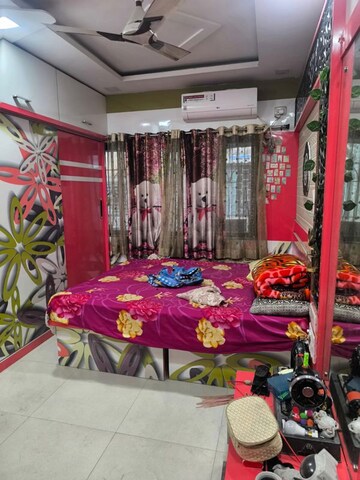 Bedroom in 3 BHK Apartment at Aniket Heights, Chinchwad – for Rent