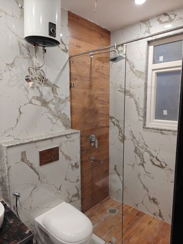 Kitchen in 3 BHK Builder Floor at Ansal Sushant Lok I, Sector 43 – for Rent