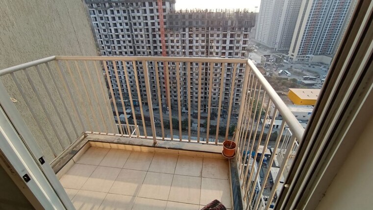 Balcony, silver-oak 2 Bedroom 750 Sq.Ft. Apartment In Punawale Pune 10072700