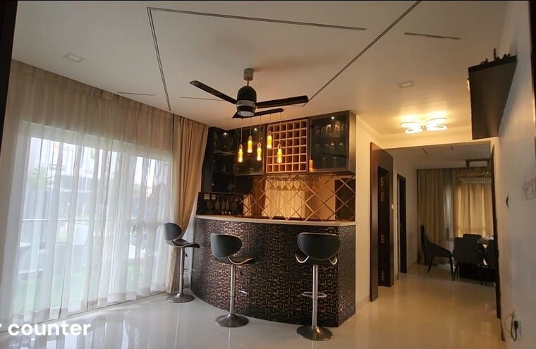 Living Room, aurobindo-the-regent 3 Bedroom 1950 Sq.Ft. Apartment In Kondapur Hyderabad 10072740