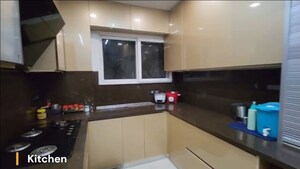 Kitchen in 3 BHK Apartment at Aurobindo The Regent, Kondapur – for Sale