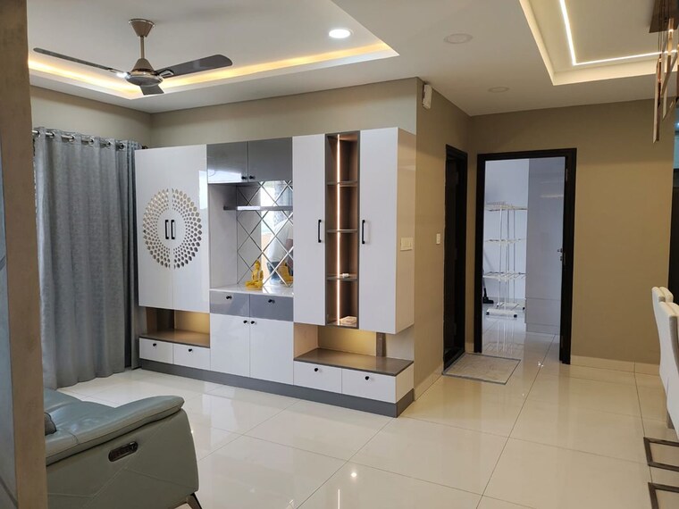 Living Room, jayabheri-the-nirvana 3 Bedroom 2190 Sq.Ft. Apartment In Gopanpally Hyderabad 10072779